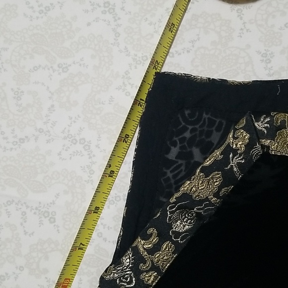 Elegant Holiday Special Occasion Velvet Burnout cover up Size L - Picture 8 of 9